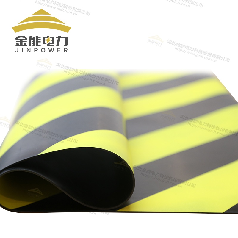 斑馬線絕緣橡膠墊原生橡膠